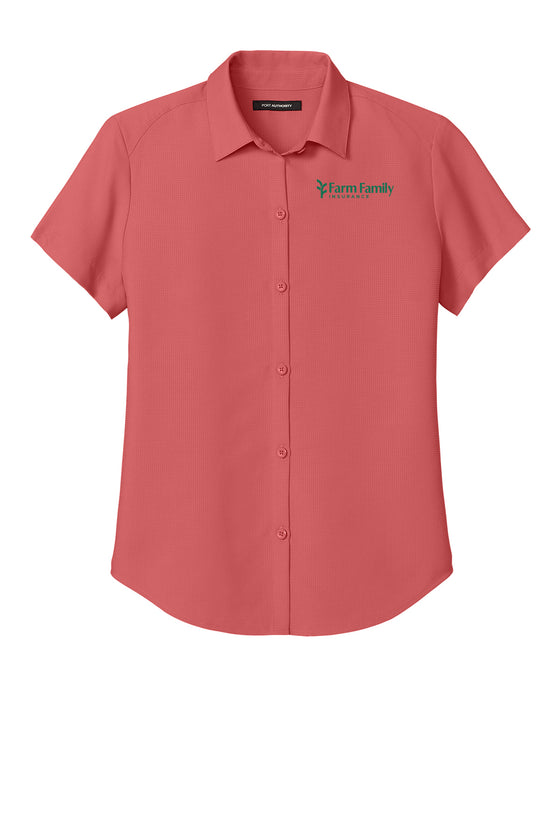 Port Authority® Women’s Short Sleeve UV Dockside Shirt LW963
